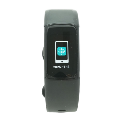 20mm Charge 6 Black Activity Tracker Black Band S/M