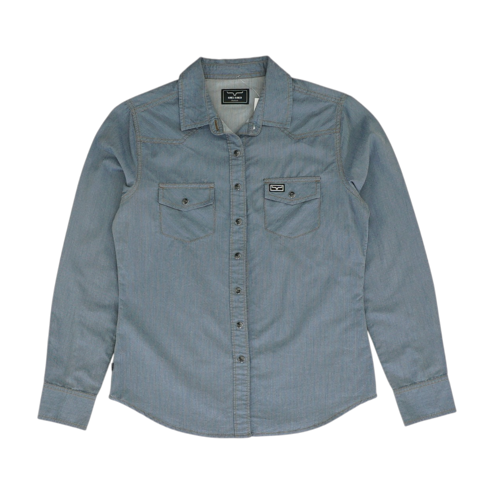 Blue Button Down