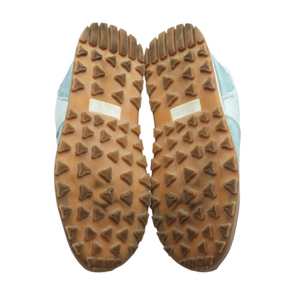 Blue Low-Top Athletic Shoes