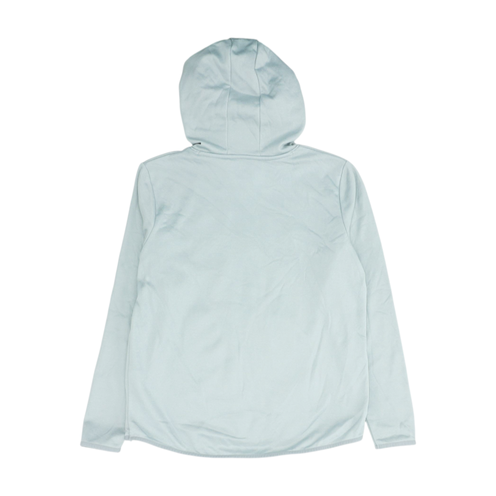 Gray Solid Hoodie Pullover