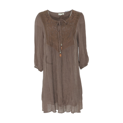 Brown Mini Dress