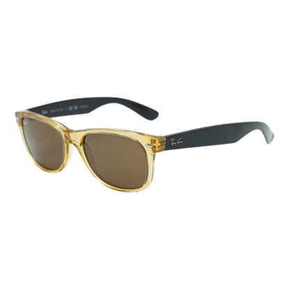 Brown New Wayfarer Oval Sunglasses