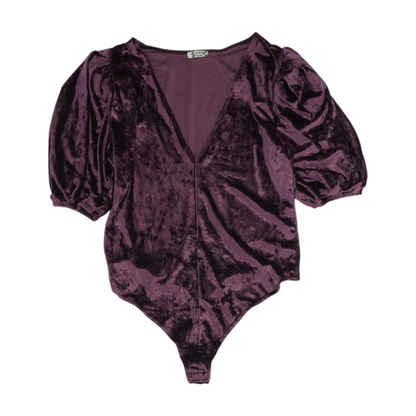 Purple Bodysuit Blouse