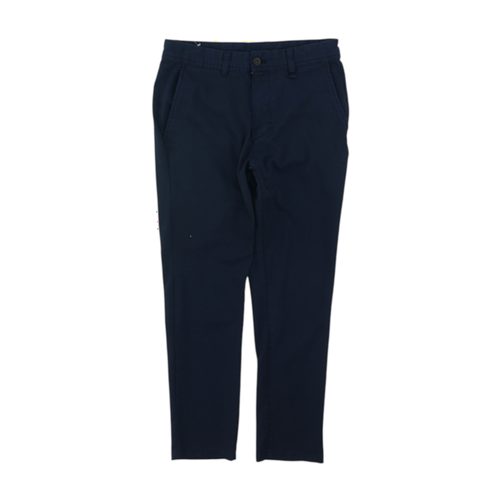 Zara Navy Slim Pants – Image 1