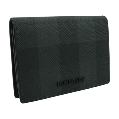 Flint Check Bifold Case in Iron Gray