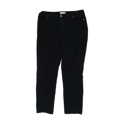 Black Straight Pants
