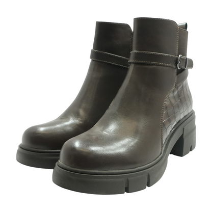 Brown Ankle Boots