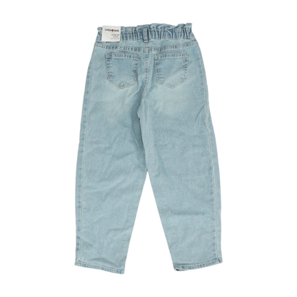 Blue Solid Jeans