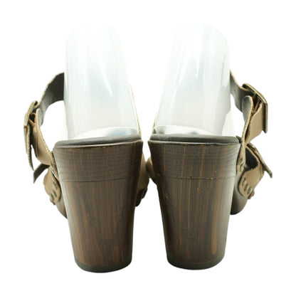Brown Block Heels