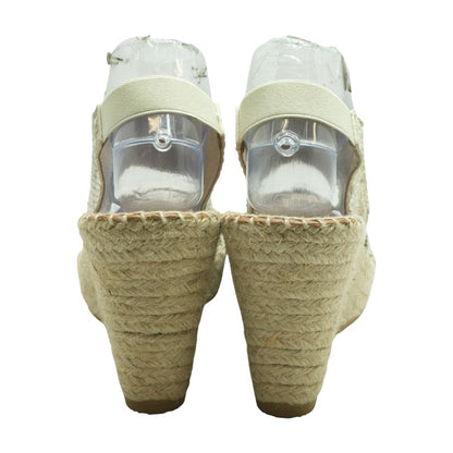 Beige Wedge Heels
