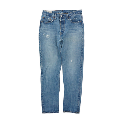 501 Blue Straight Jeans