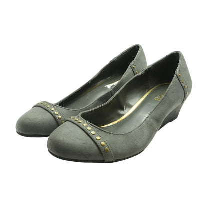 Gray Ballet Flats
