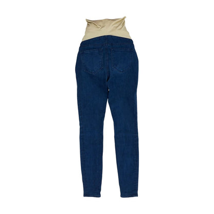 Blue Maternity High Rise Skinny Leg Jeans