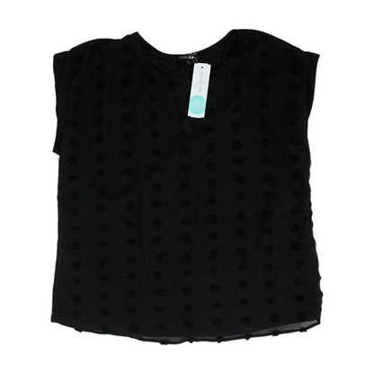Black Petite Blouse