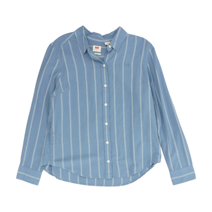 Blue Striped Button Down