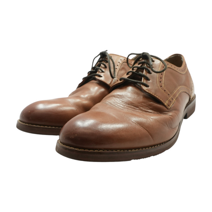 Brown Lace-Up Dress Shoes