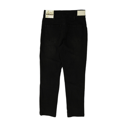 Black Straight Jeans