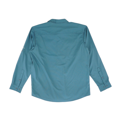 Blue Check Outdoor Button Down