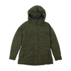 Green Herringbone Coat