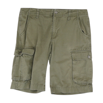 Green 5-Pocket Shorts