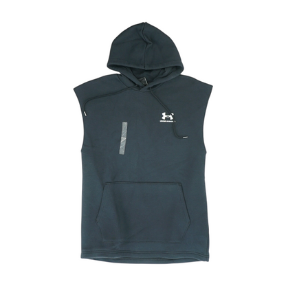 Black Solid Hoodie Pullover