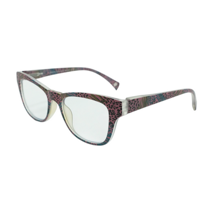 Multi Lynx Cat Eye Reading Glasses