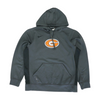 Charcoal Georgia Bulldogs Solid Hoodie Pullover
