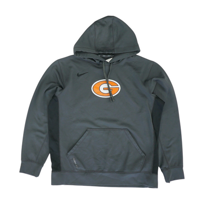 Charcoal Georgia Bulldogs Solid Hoodie Pullover