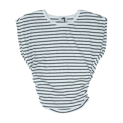 White Striped Blouse
