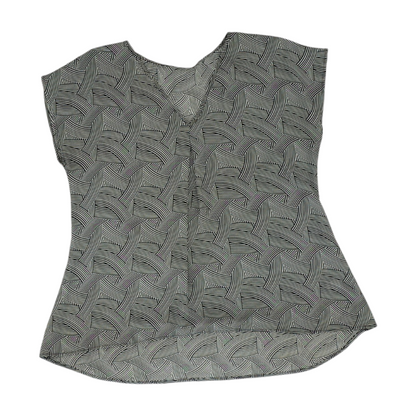 Black Print Blouse