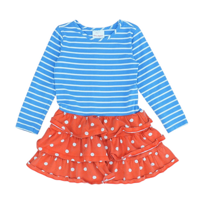 Blue Striped Dress