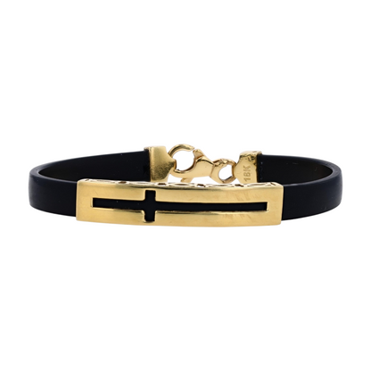18K Yellow Gold Bangle Bracelet