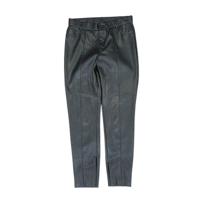 Black Solid Pants