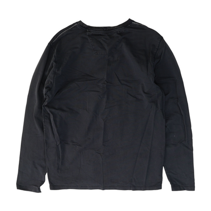 Navy Solid Sweatshirt Pullover
