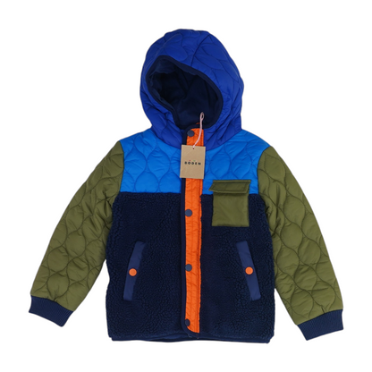 Multi Color Block Jacket