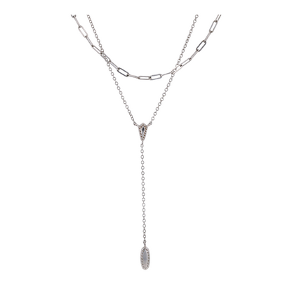 Costume Lariat Necklace
