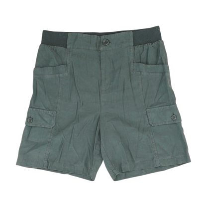 Gray Solid 5-Pocket Shorts
