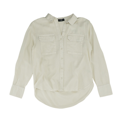 Beige Button Down