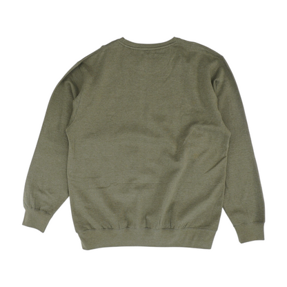 Olive Plus Size Graphic Sweatshirt Pullover