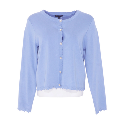 Blue Cardigan Sweater
