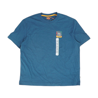 Blue Solid T-Shirt