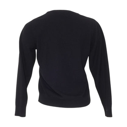 Black Cardigan Sweater