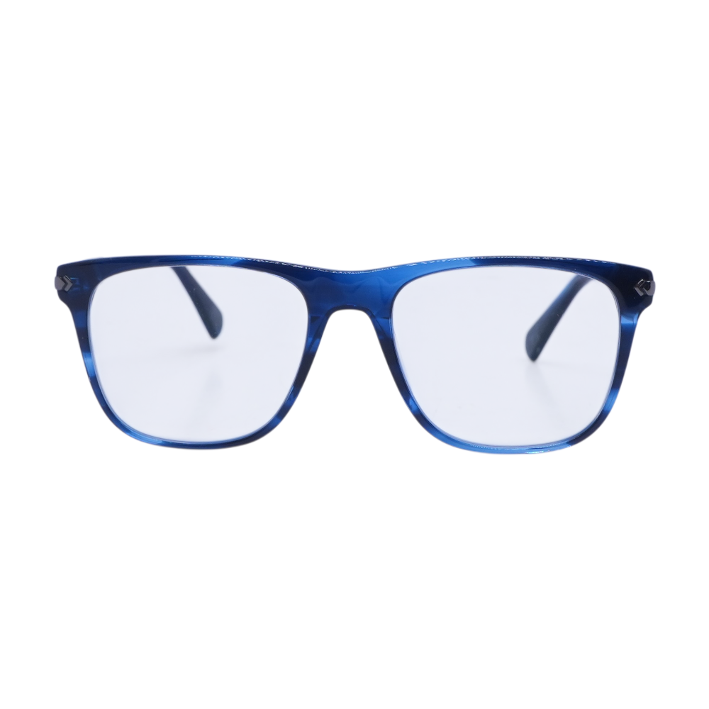 Blue VJV803 Square Prescription Eyewear