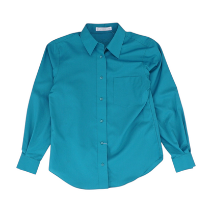 Green Button Down