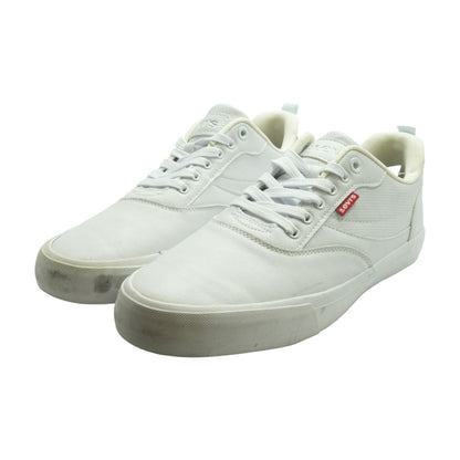 White Lace Up Casual Shoes