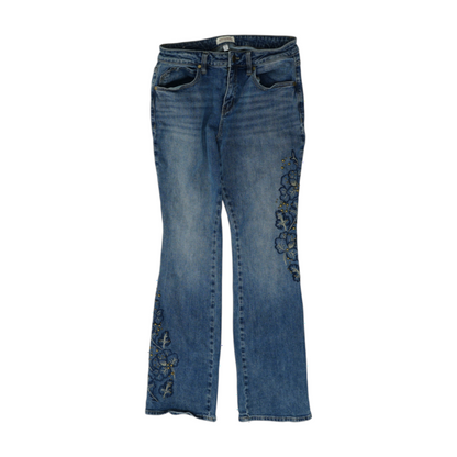 Blue Bootcut Jeans
