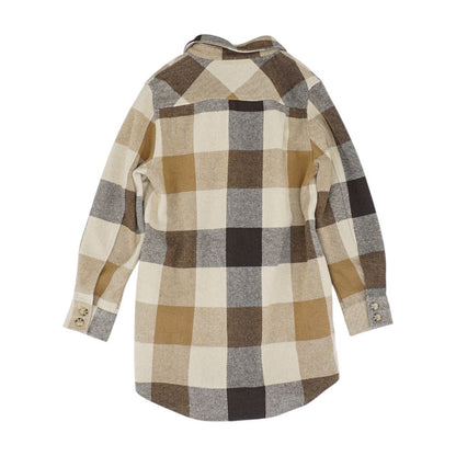 Brown Plaid Lightweight Jacket