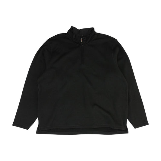 Black 1/4 Zip Pullover