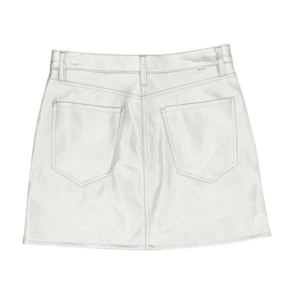 Silver Mini Skirt