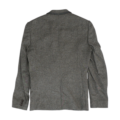 Brown Solid Blazer
